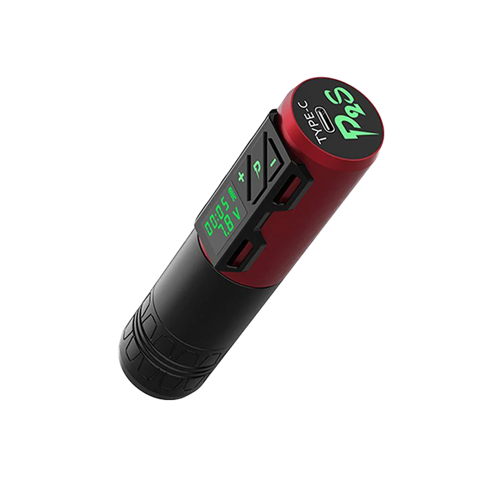 EZ Portex Generation 2S (P2S) Wireless Battery Tattoo Pen Machine – ROJO 2